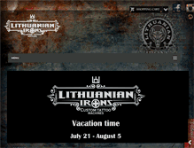 Tablet Screenshot of lithuaniaseek.com
